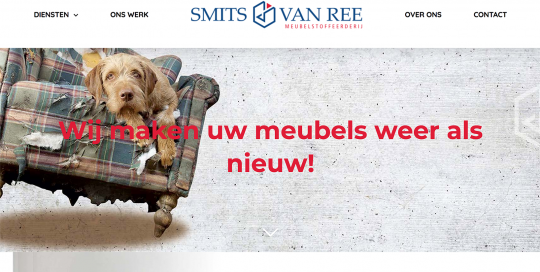 Nieuwe Website Smits & van Ree Tilburg gemaakt door Q13 Webdesign