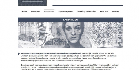 Q13 » Nieuwe WordPress website Match for fashion